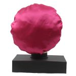 Custom Hot Pink Satin Bonnets with Your Logo