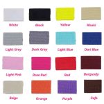 Custom Elastic Headband Color Swatch