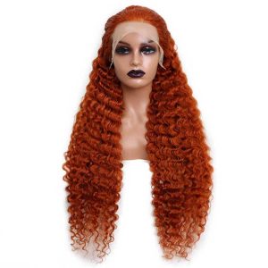 Royal Crown #350 Deep Wave Lace Frontal Human Hair Wig