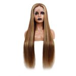 Royal Crown P4/27 Straight Lace Frontal Human Hair Wig